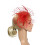 Fascia per capelli da donna con fiori e piume 5