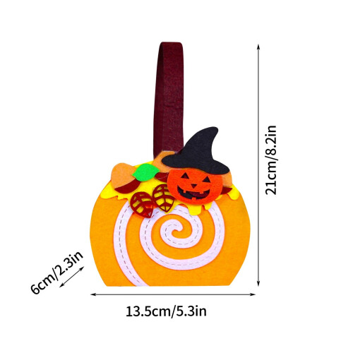 Halloween Candy Bag 3D Spider Design Non-Woven 2