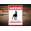 Dobermann Pinscher Metallschild 12" x 8" 1