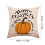 Vintage Halloween pudebetræk retro linned 45x45 cm 2