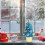 Blue Pyramid Christmas Tree Decoration with Star 5