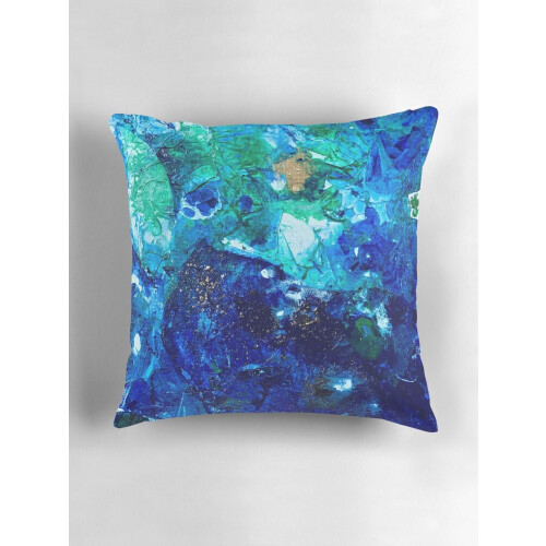 Housse de coussin en lin imprimée recto verso 2