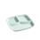 Assiettes plates compartimentées réutilisables de 25 cm (10 pouces) 2