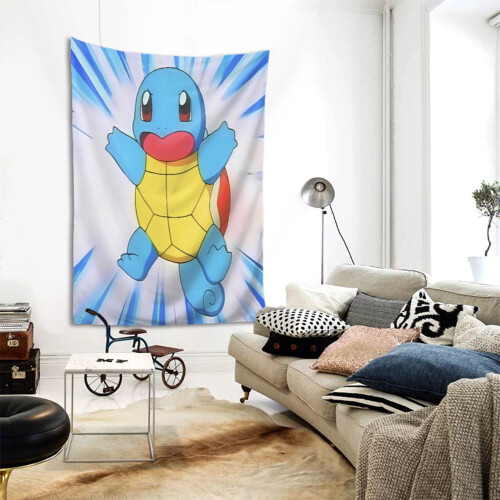 Tapisserie murale Squirtle 80 x 60 pouces 1