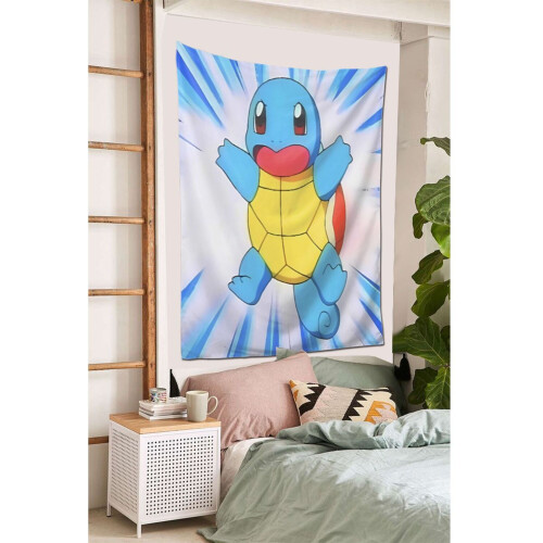 Tapisserie murale Squirtle 80 x 60 pouces 2