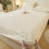 Drap-housse en peluche Lapin Blanc 180 x 200 cm 5