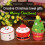 Serviettes de Noël brodées, lot de 3 5