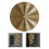 Wrought Iron Round Wall Art – 15 cm, 3 Pack 4