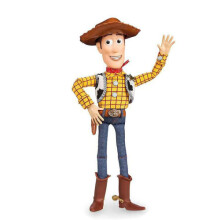 38CM Toy Story Woody Doll Children's Soft Doll Toy Gift (Silent Version)
