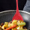 Silicone Kitchen Utensil Set Red 6-Piece 5