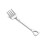 Serveringsgaffel i rustfritt stål, 12 cm 3