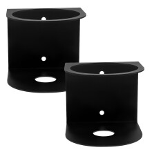 2Stk Wandhalter Sprayflaschen Organizer Schwarz Für Flaschen