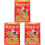 3Pièces Calendrier Traditionnel Chinois 2023 Rouge Pour 1