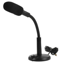 Desktop Schwanenhals Mikrofon Metall Plastik Noise-Cancelling Stk