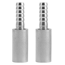 2Pcs Stainless Steel Bubble Diffuser for Soda and Beer Brewing