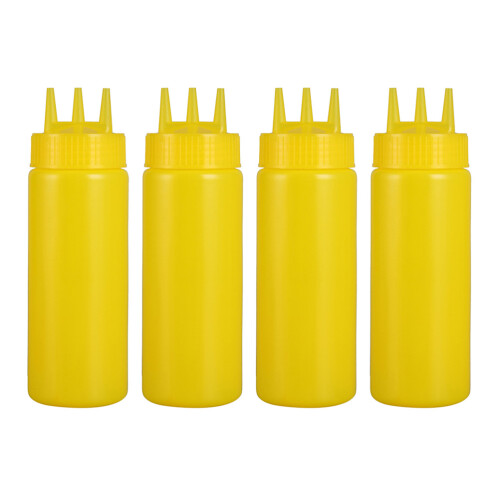 8Pièces Flacons Souples Usage Pour Sauce Bbq