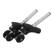 1Paire Arrière Anti-Chute Fauteuil Roulant Réglables Aluminium