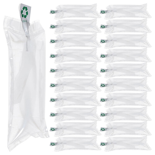 200Pièces Air Pillow Transparente Pe Film Pour Réutilisable