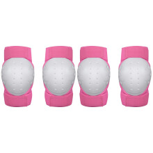 2Pcs Pink Ventilated Kids Sports Kneepads Elbow Pads Hand Protectors