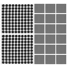 Black Waterproof LED Cover Stickers for Dimmer & Light Blocking
