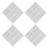 80Pcs Durable Stainless Steel Rectangle Stamping Blanks for Engraving 1