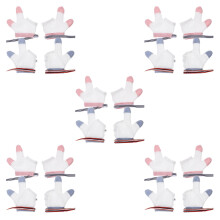 10Pairs Baby Protective Thumb Sucking Gloves Adjustable Finger Stopper