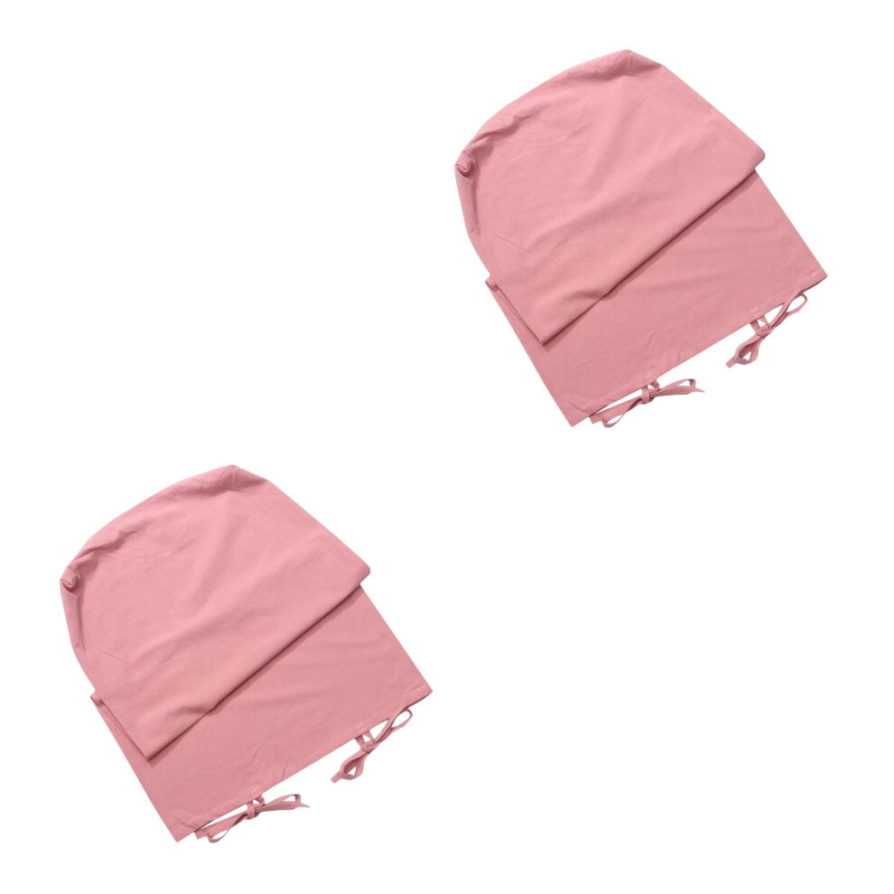 Happyyami 2Pcs Baby Diaper Mat Pink Cotton Cover Washable Reusable Pad