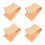 4Pcs Chocolate Bonded Bag Liners DIY Handbag Stiffener Sheets 1