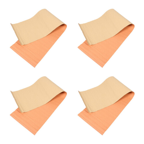 4Pcs Chocolate Bonded Bag Liners DIY Handbag Stiffener Sheets