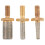 3Pcs Replacement Grinder Head Ceramic Polishing Bit for Glass Craft 1
