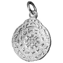 Duurzaam Zilveren Boeddhistische Decoratieve Taillehanger