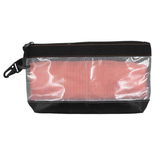 Lightweight Black Antistatic Utility Tool Pouch with Hanging Hook
