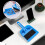 Mini bezem en stoffer set, plastic, 1 stuk 3