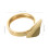 4St Trompet Slide Pull Ring - Gouden Metalen Ring Accessoire 9