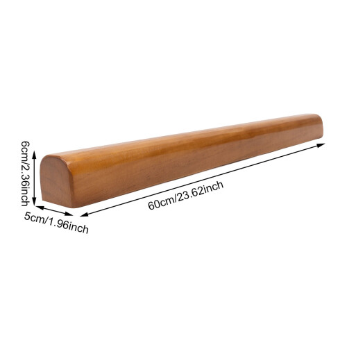 Solid Wood Wall-Mounted Handrail 60 cm 1