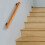 Solid Wood Wall-Mounted Handrail 60 cm 3