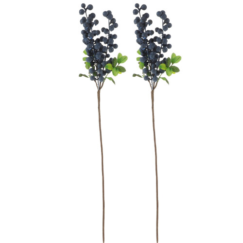 Tiges de myrtilles artificielles (lot de 2) 1