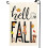 Hello Fall hageflagg 68x102 cm dobbeltsidig polyester 2