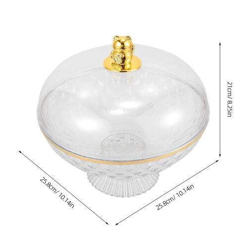 Fruteira com escorredor e suporte de pedestal - Plástico, 1