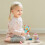 Babyrangle med tegneseriedyrdesign – blød 4