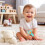 Babyrangle med tegneseriedyrdesign – blød 5