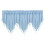 Conjunto de cortina de renda azul celeste 52x24 polegadas (3 peças) 5
