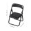 Folding Phone Stand Desktop Chair Black 12 Pcs 5