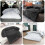 Rustgevend pluche hondenbed met afneembare hoes – Groot 5