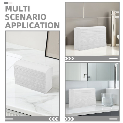 Hotel-Papierhandtücher, 2er-Pack – Dick, saugfähig & 2