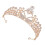 Rhinestone Swan Bridal Tiara Crown 4