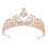 Rhinestone Swan Bridal Tiara Crown 5