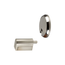 Metal set Door Support Fast To Install No remainder-Silver