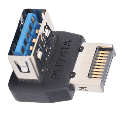 PH741A Typ E USB 3.2 90 Adapter Vorderseite 10 Gbps