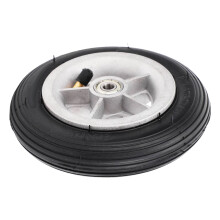 6x1 1/4 Scooter-Rad 150 mm Gummi, 4 Zoll Aluminium-Nabe